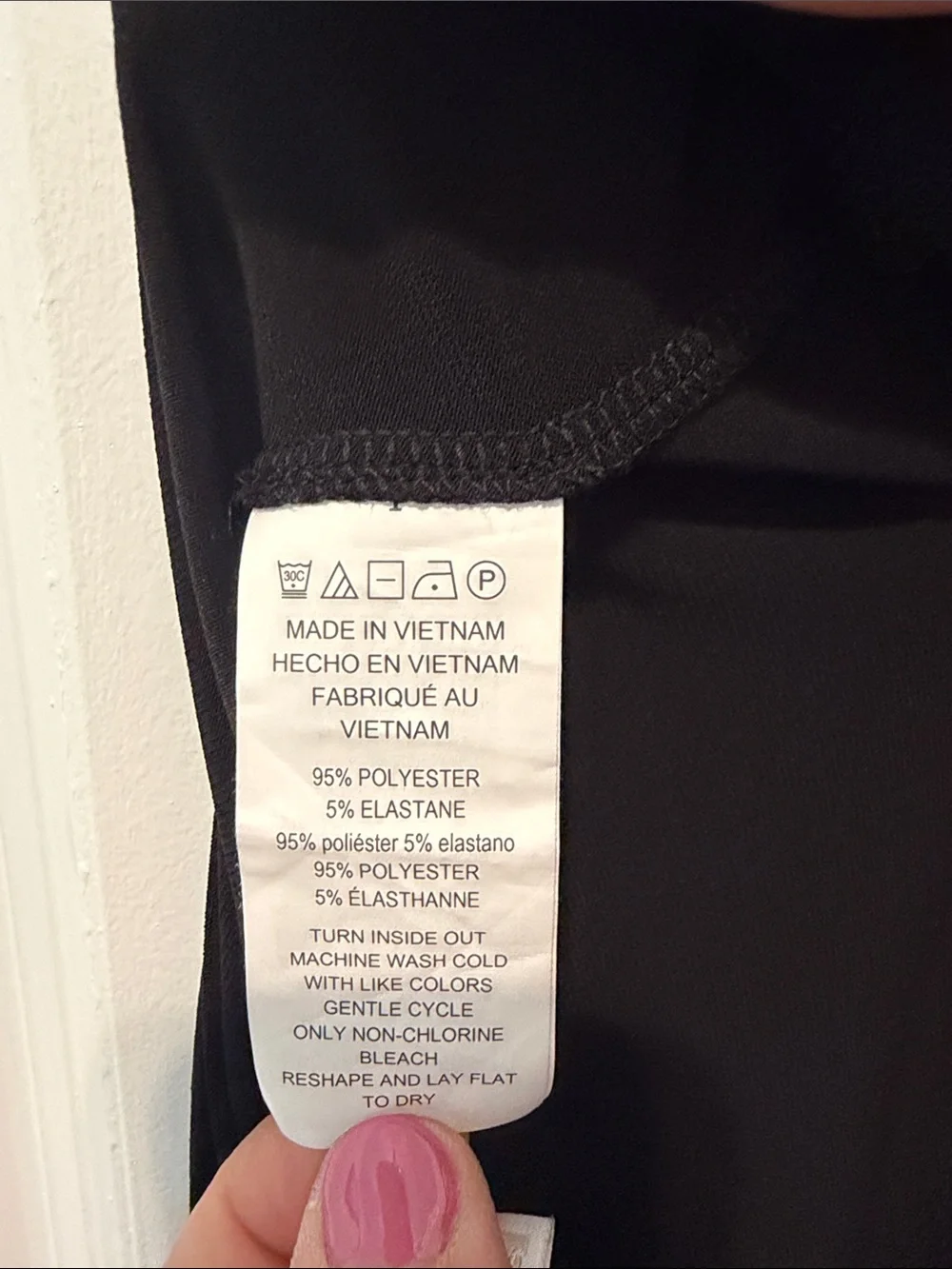 Michael Kors Black Short-Sleeve Wrap Midi Dress